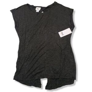 Everlast Top Size Small Crop Top Open Back Messy Sparkle & Shine Lurex Crew
Char